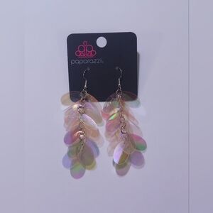 Paparazzi Multicolor Iridescent Earrings